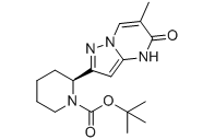 (S)-tert-butyl 2-(6-methyl-5-oxo-4,5-dihydropyrazolo[1,5-a]pyrimidin-2-yl)piperidine-1-carboxylate