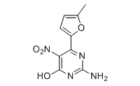 2-amino-6-(5-methylfuran-2-yl)-5-nitropyrimidin-4-ol