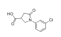 1-(3-氯苯)-5-氧代吡咯烷-3-羧酸